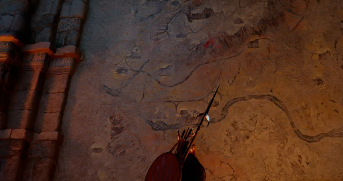 Secret wall hidden passage