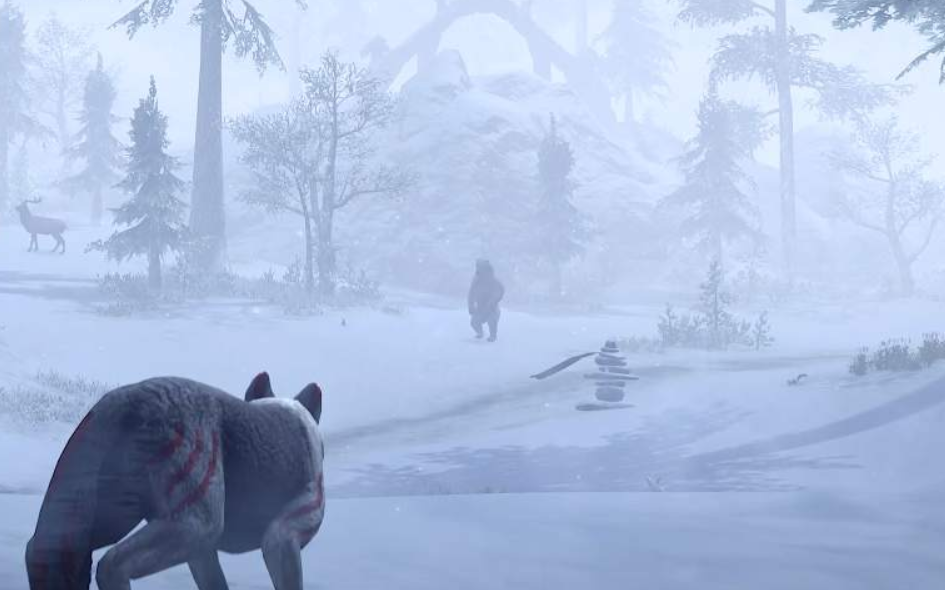 ESO Skyrim blizzard gameplay snow storm