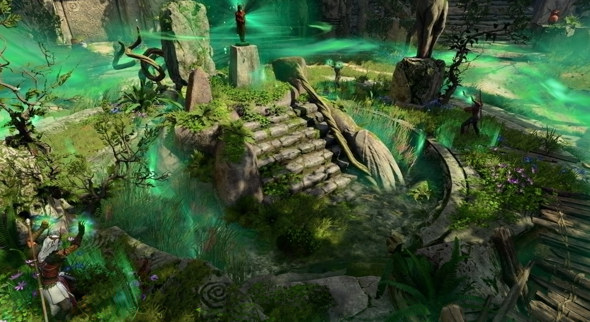 Emerald Grove main area