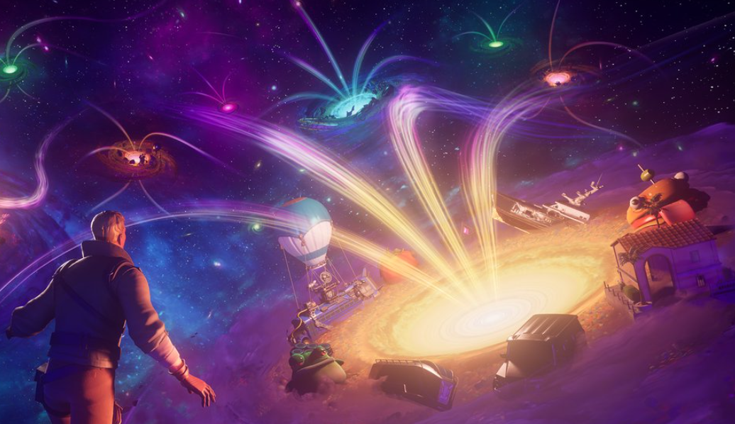 Fortnite live event scene