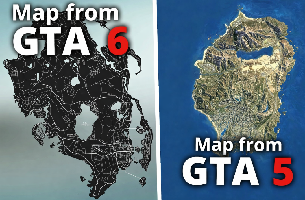 GTA 6 vs. GTA 5 Map Comparison: Scale, Vehicles, and Open-World Secrets 2026 - Image 1