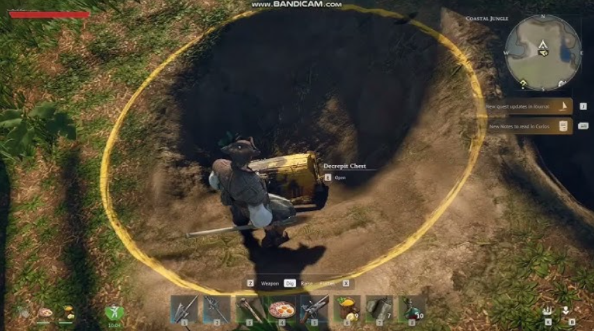 Hidden loot rooms