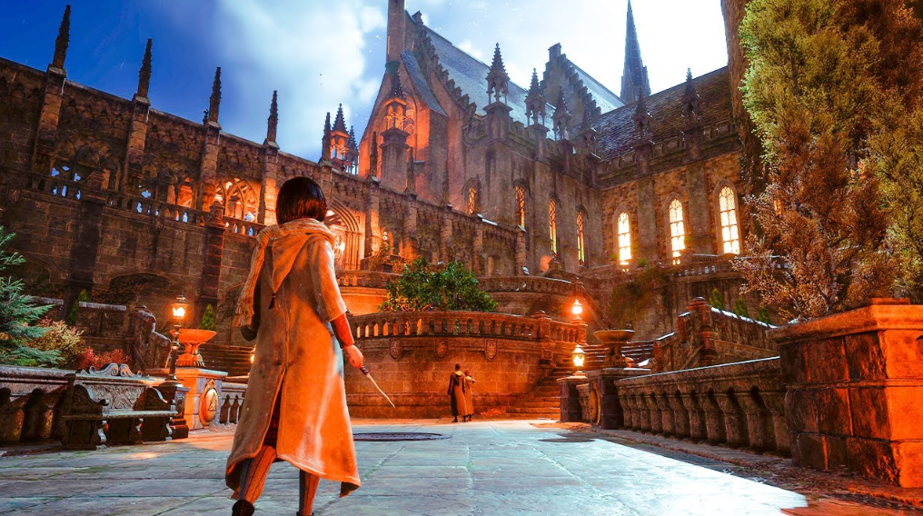 Hogwarts castle multiplayer concept