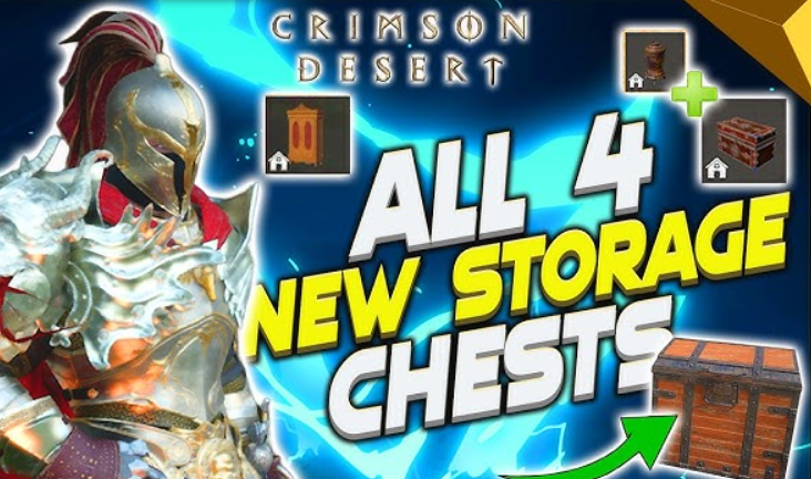 How to get all chests and wardrobe in Crimson Desert: resources, collectibles, and storage system - Image 1