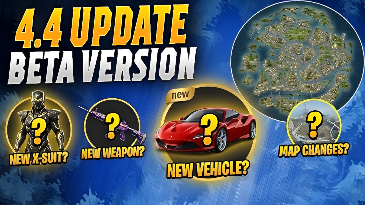 PUBG Mobile Update 4.4: Cult Skins Return, Anti-Vehicle Bazooka, and Pharaoh Mode with Floating Islands