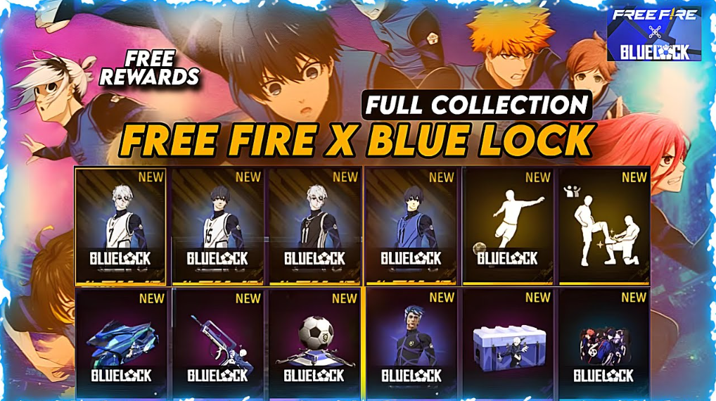 Blue Lock PUBG skins
