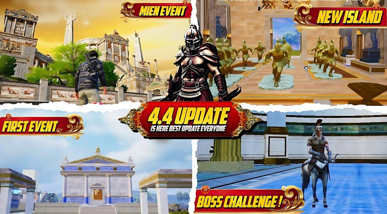 PUBG Mobile Update 4.4: AUG, Ford Motor Cruise & Ikarus Trial