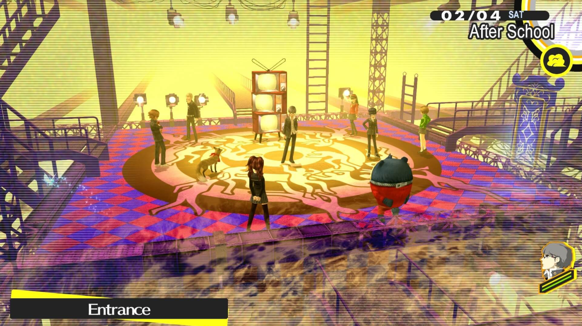 Persona 4 Golden gameplay