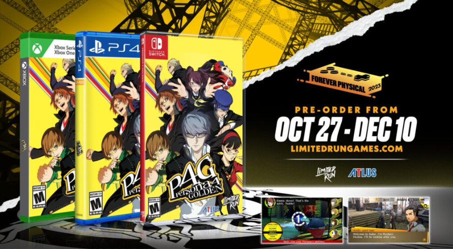 Persona 4 Golden platforms