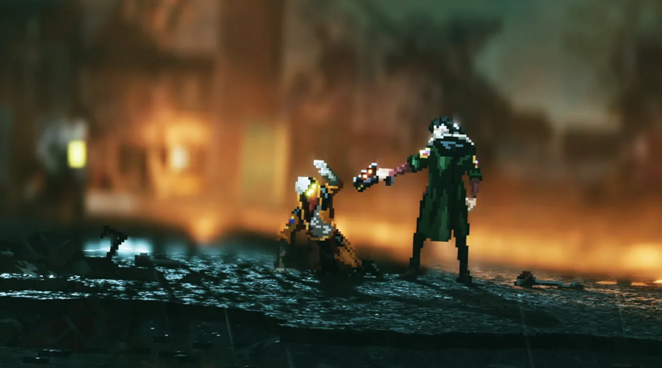 combat gameplay finishing move