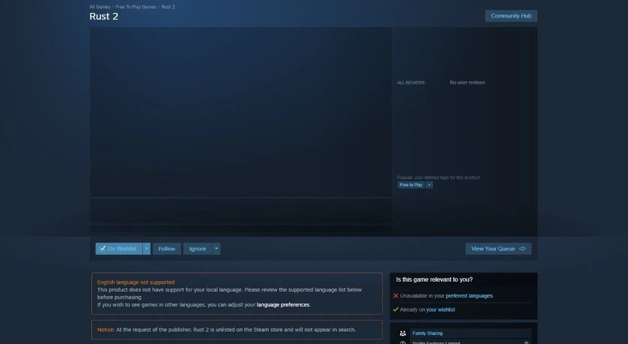 Rust 2 Suddenly Appears on Steam — Garry Newman Responds and Denies Everything - Image 2