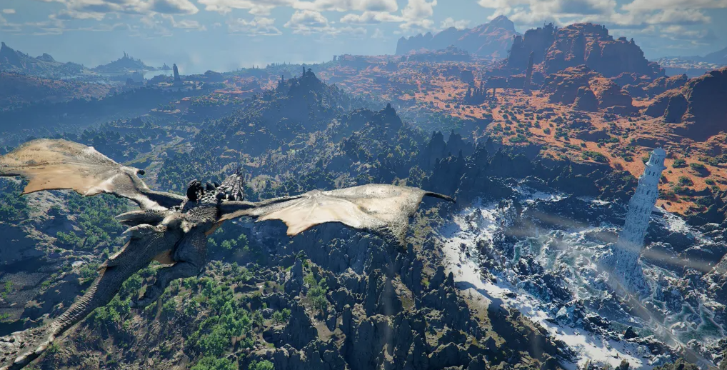 Skyrim gameplay world