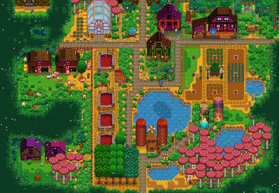 Junimo forest spirits hut