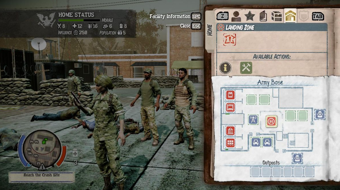 State of Decay base management