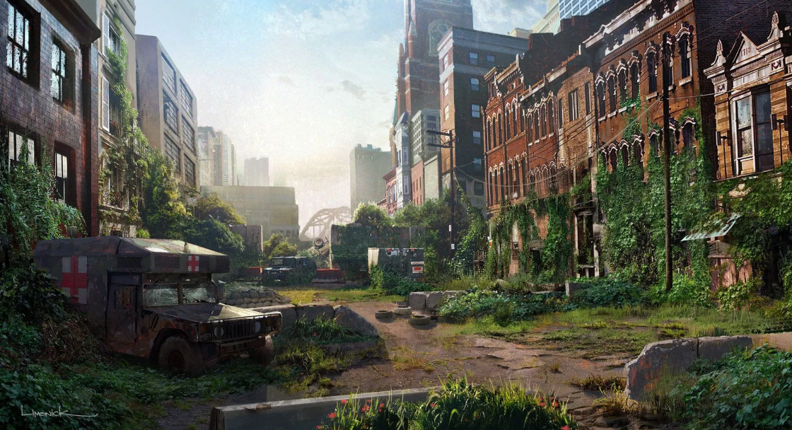 Post apocalyptic city