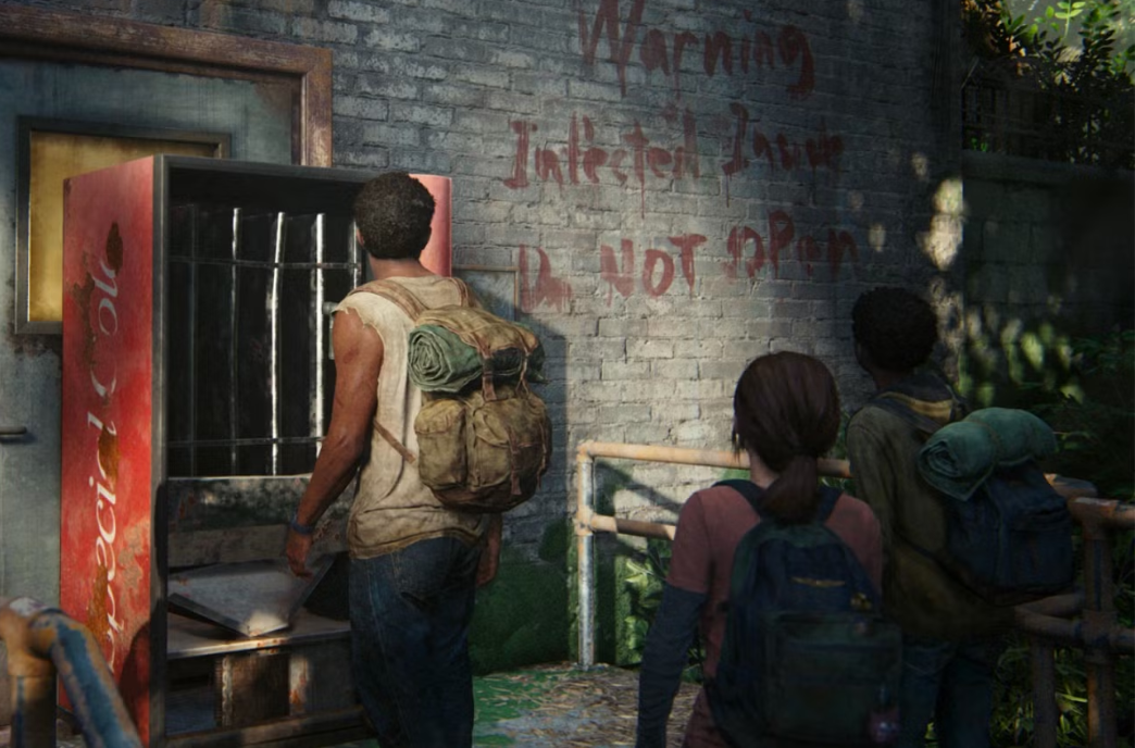Sewer gameplay scene