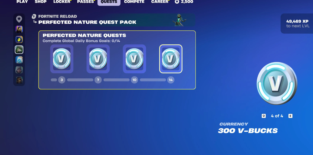 How to Get 800 V-Bucks from the Perfected Nature Pack in Fortnite: A 5-Day Guide - Image 3