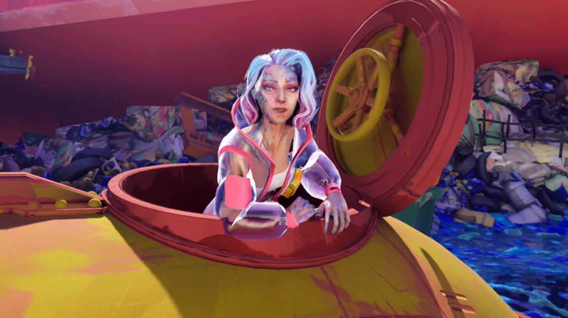 Character Ayla dialogue scene
