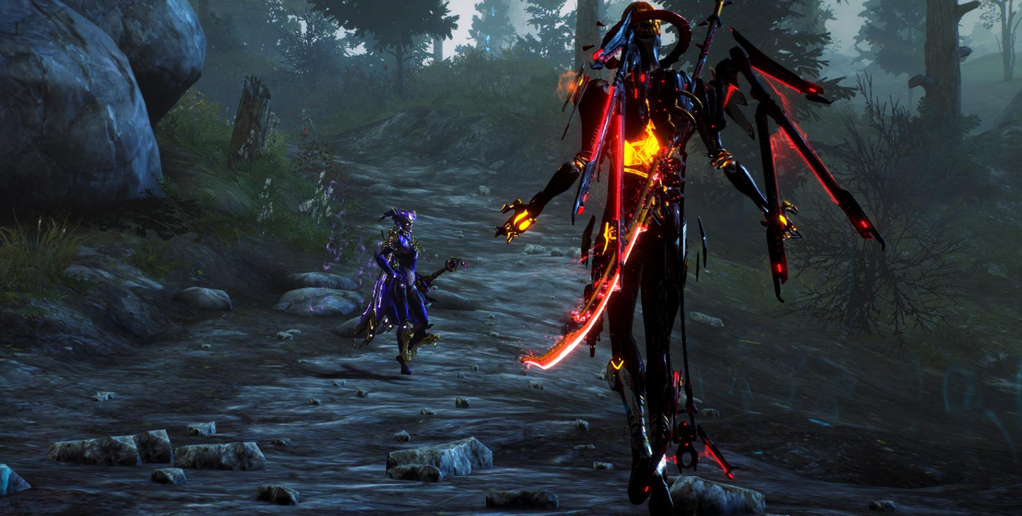 Warframe fan art stream