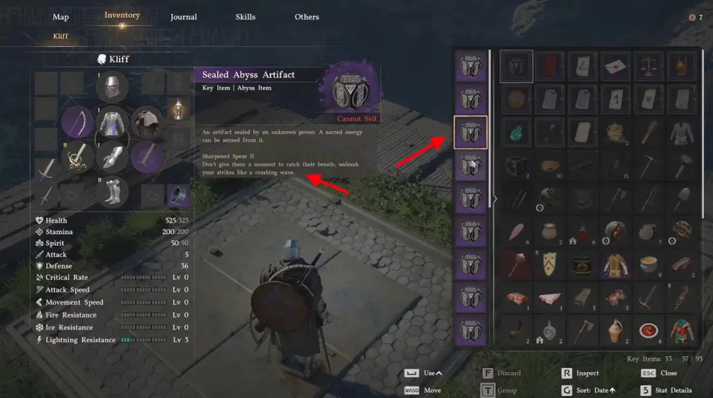 Artifacts and their appearance