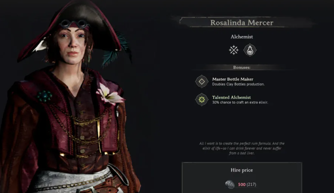 Alchemy table pirate base