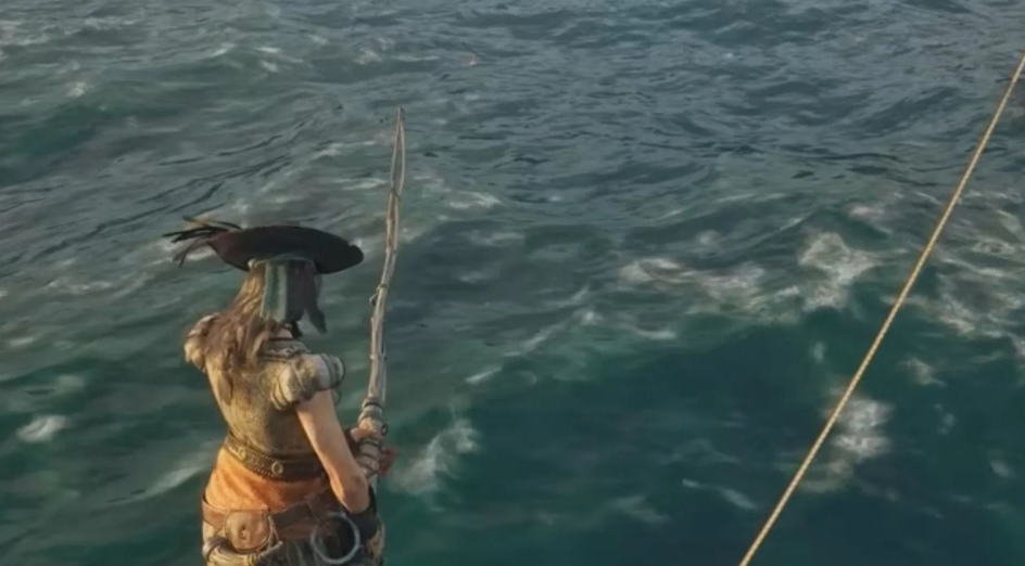 Windrose fishing in the open sea and survival mechanics