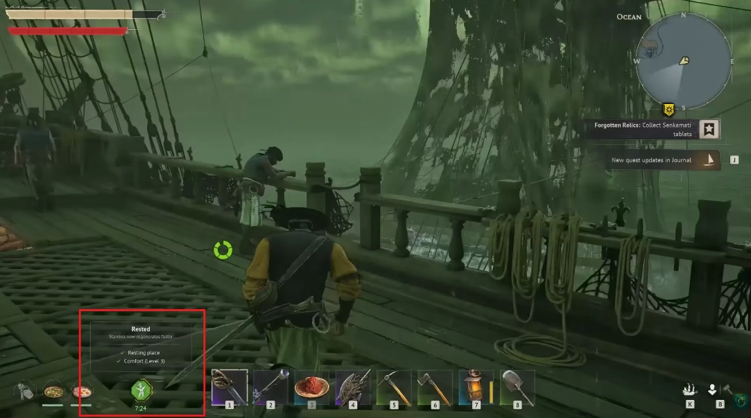 Ship deck decorations