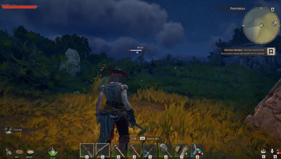 Wolves goats hunting gameplay