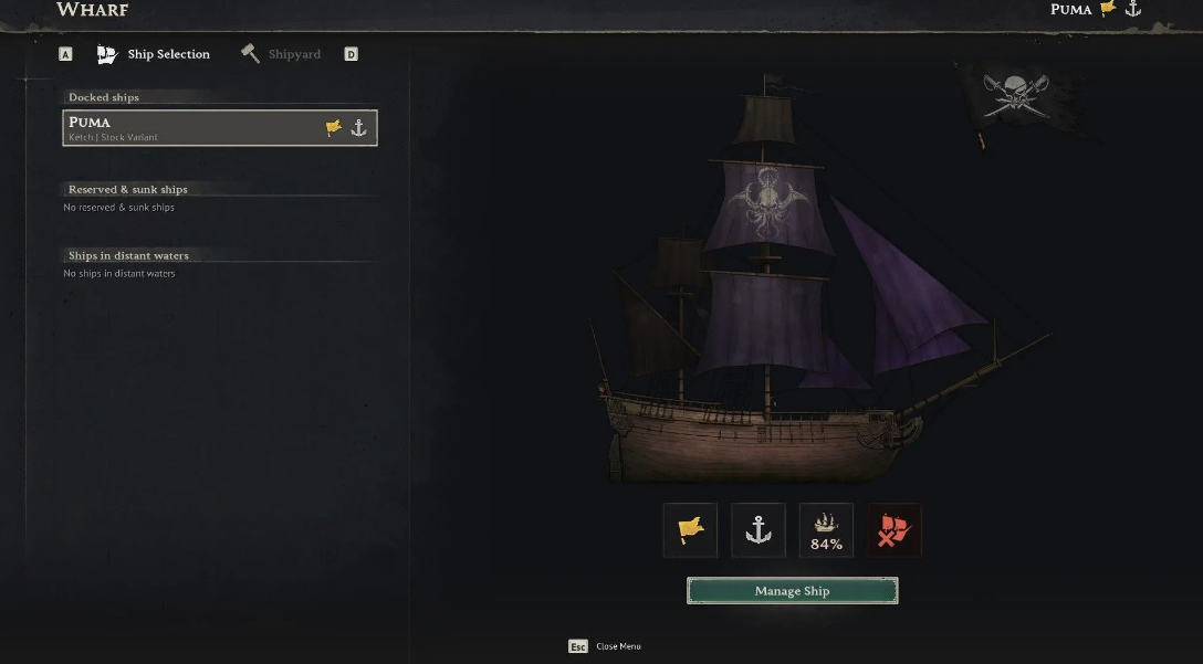 shipyard wooden warship upgrade