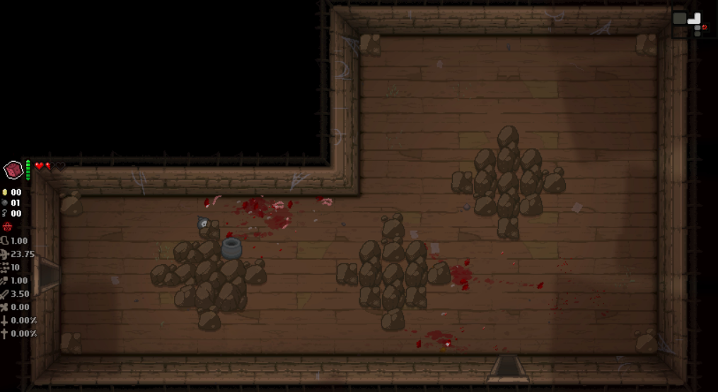 Isaac room types map