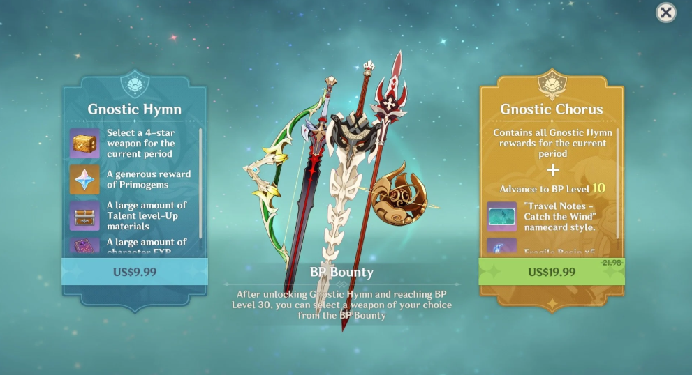 Battle pass level progression
