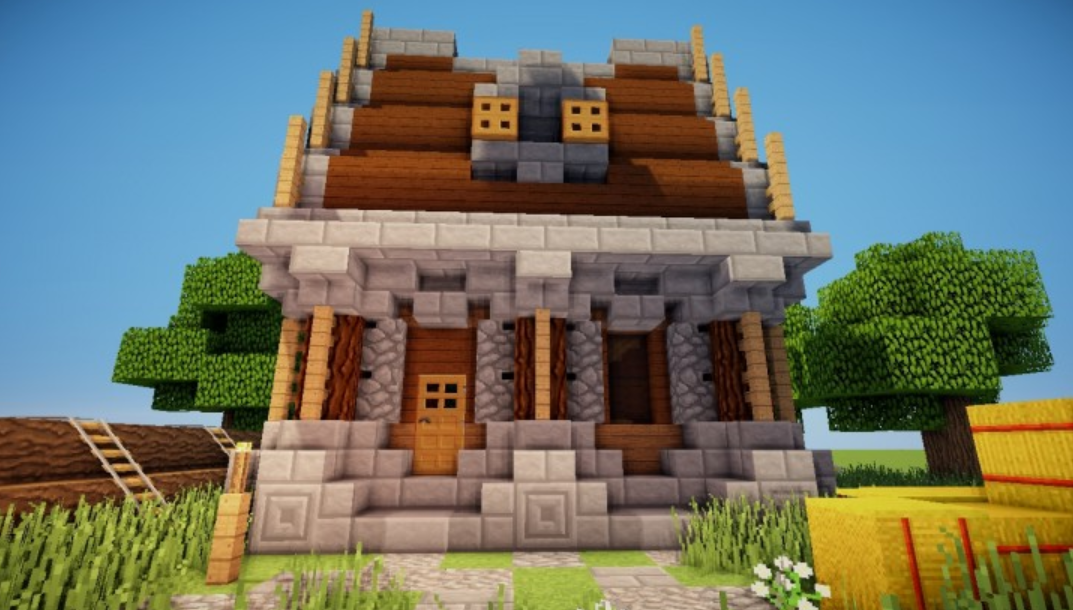 Minecraft 9x11 house