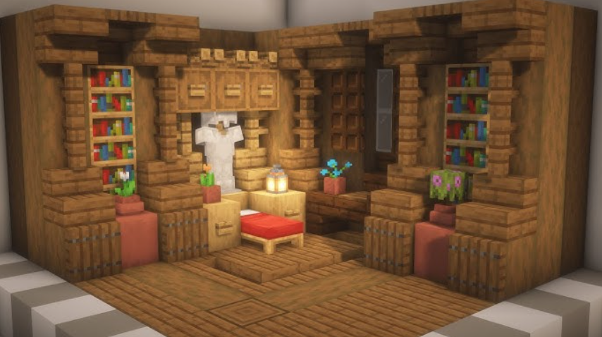 Minecraft cozy interior ideas