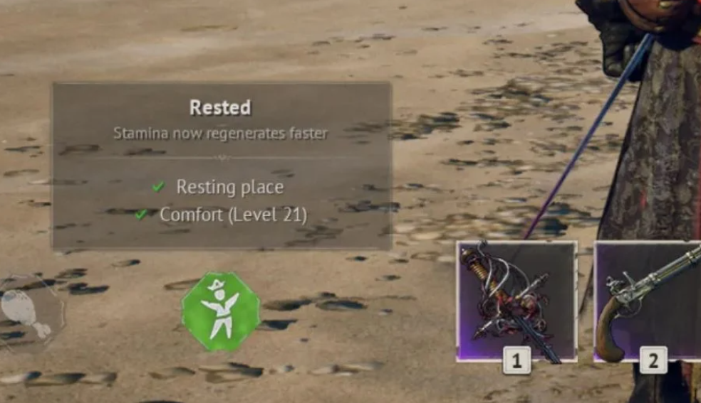 Stamina regen buff icon