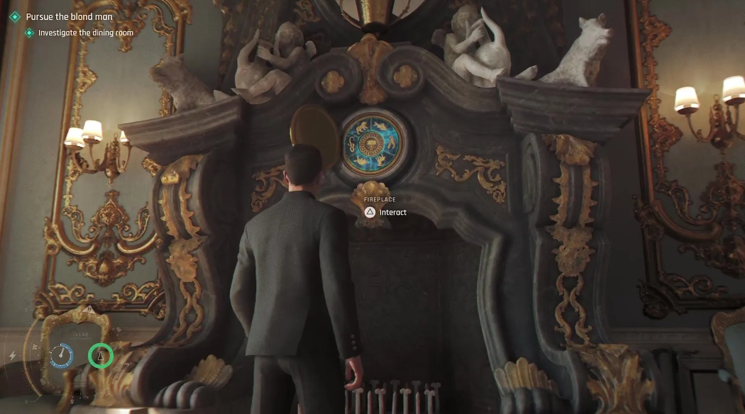 007 First Light: complete fireplace puzzle solution — lion, goat, snake order
