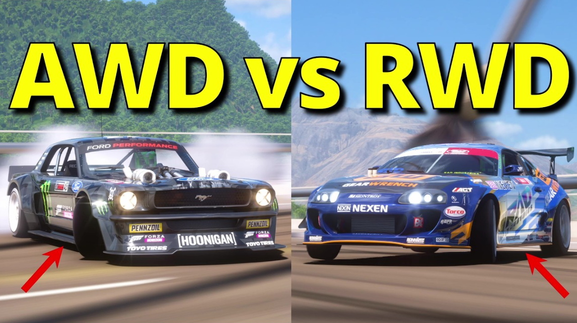 AWD vs RWD comparison
