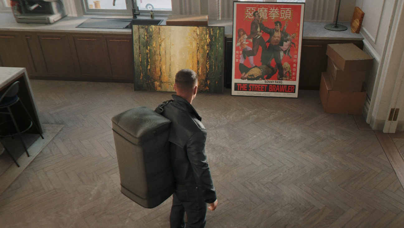 What to choose in 007 First Light: abstract painting or martial arts poster