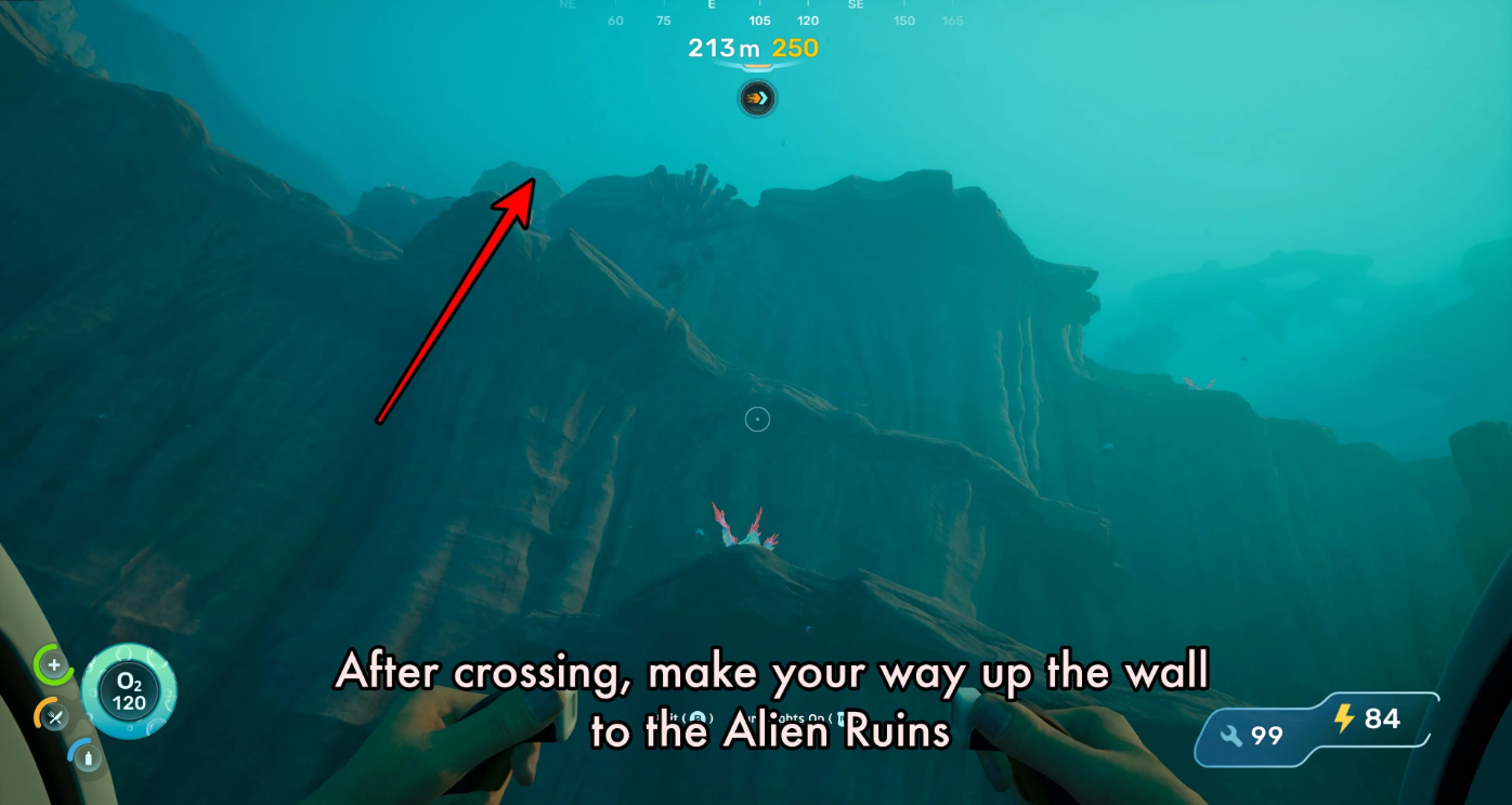 Alien ruins Subnautica 2