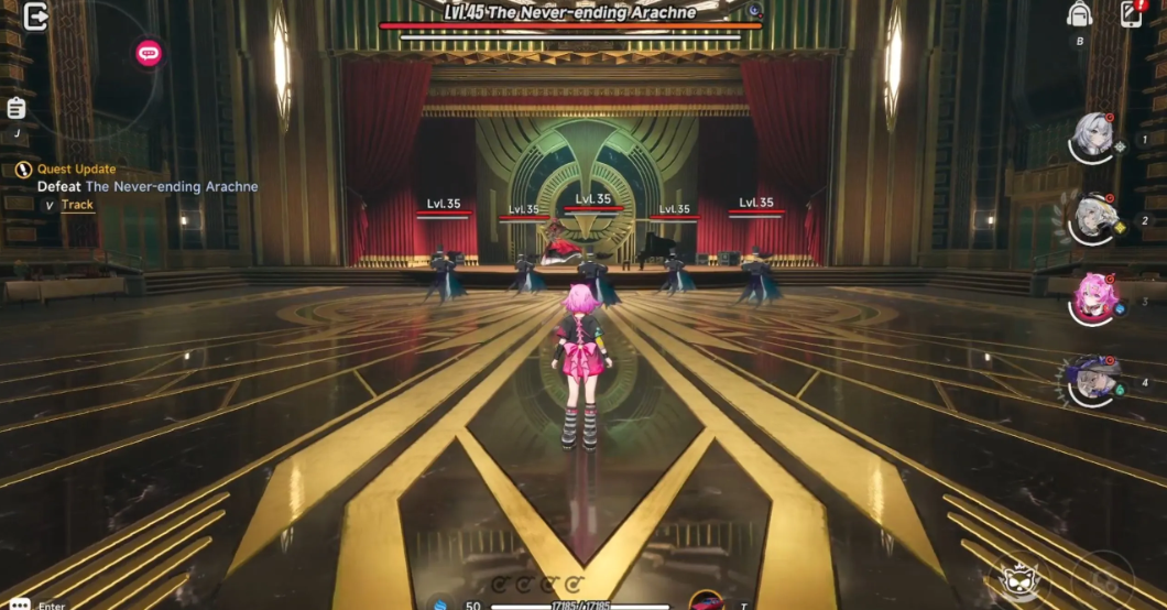 The first phase of the doll fight