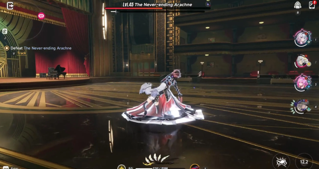 Parrying boss attacks