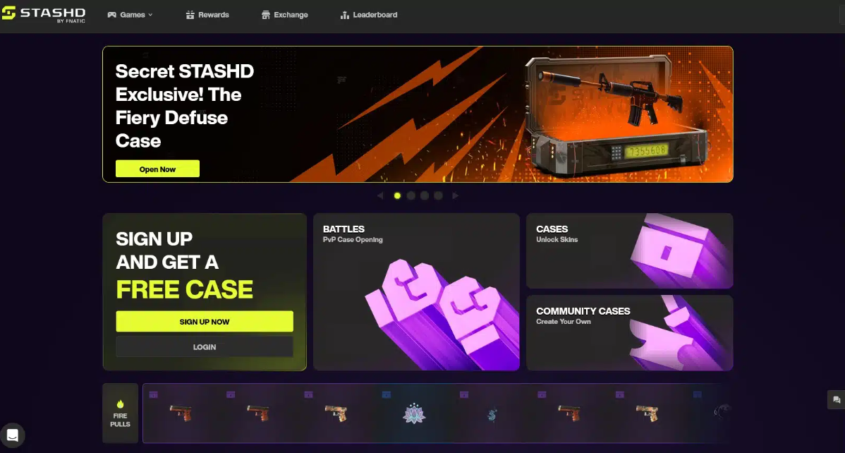 CS2 loot box interface