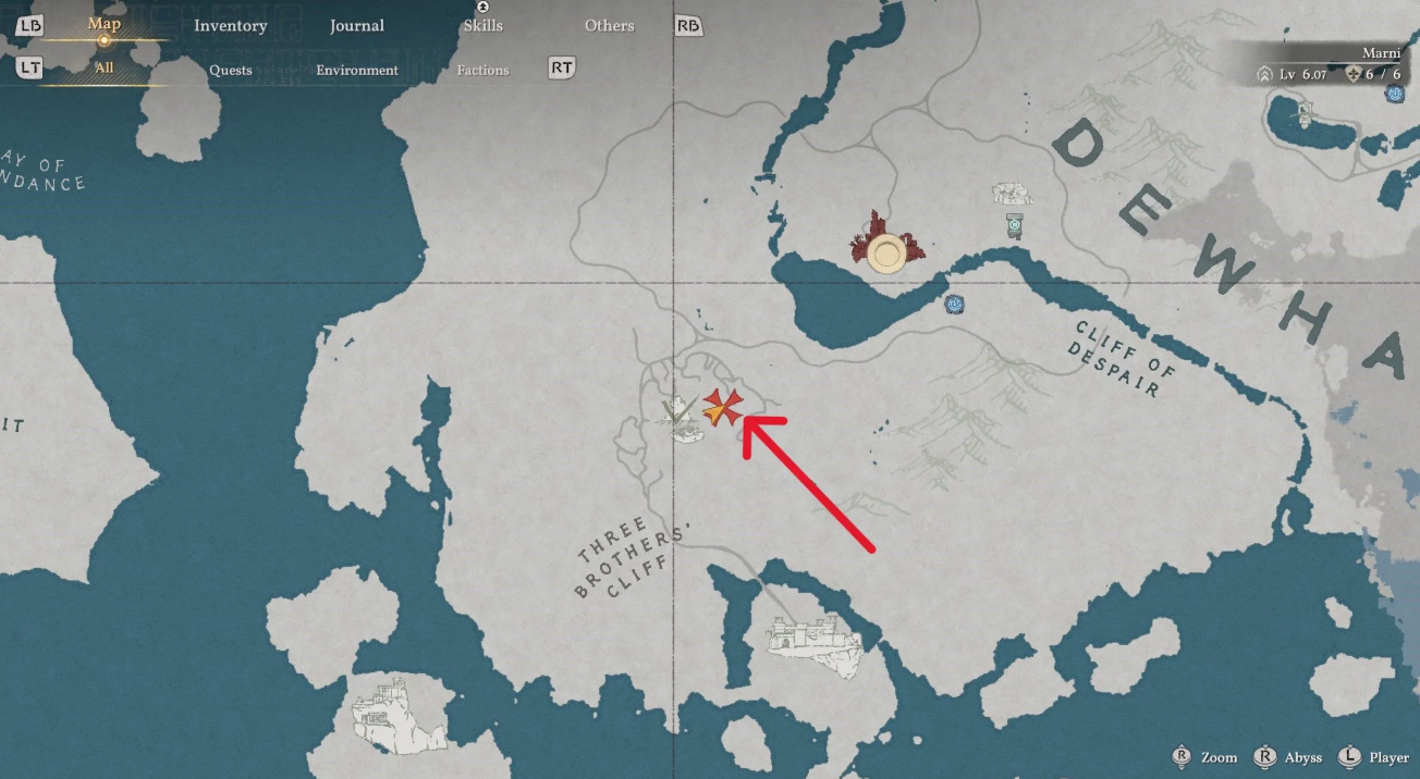 Crimson Desert Delaysia map