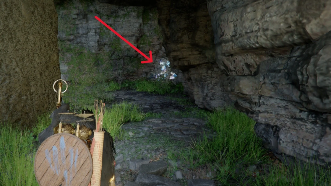 Hidden wyvern cave