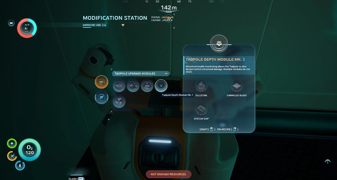 Depth Module Mk1 upgrade