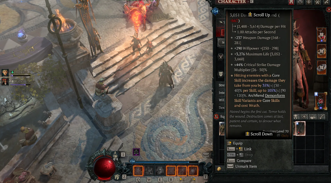 Anathema Prime in Diablo 4: Where to Find the Unique Two-Handed Sword for Necromancer - Image 4