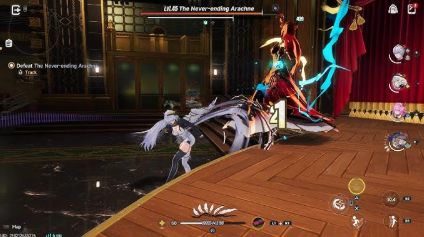 Arachne's boss at NTE
