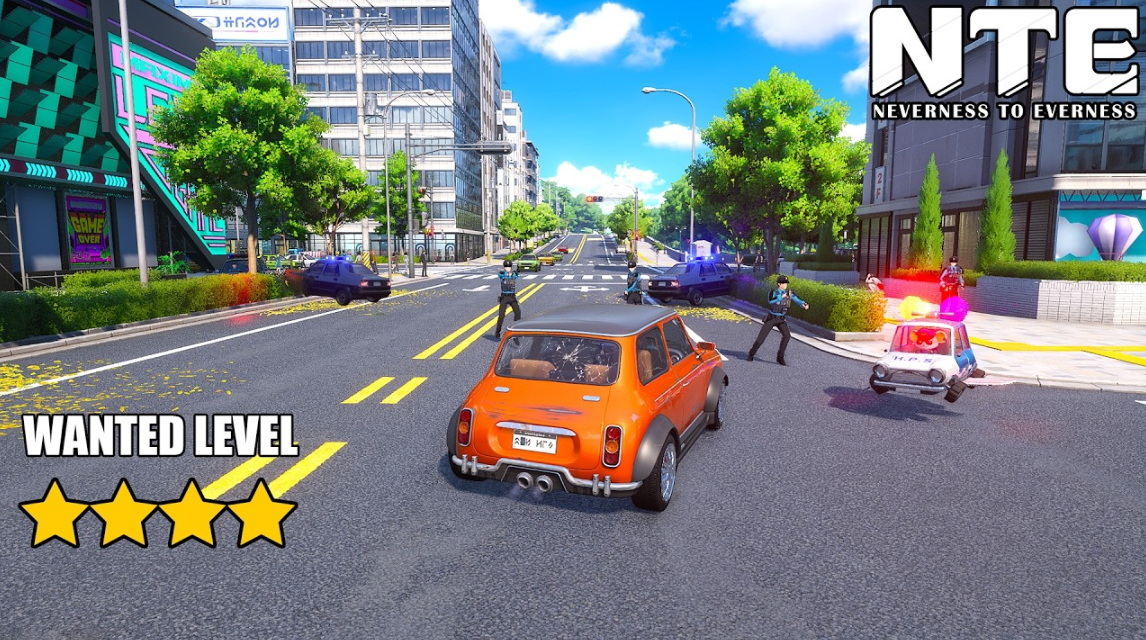 Police Rooftop Chase game