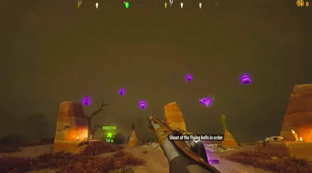 Map exploration side quests