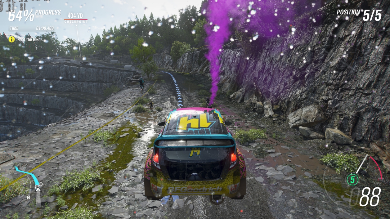 Forza Horizon 4 winter race gameplay snow and off road challenge