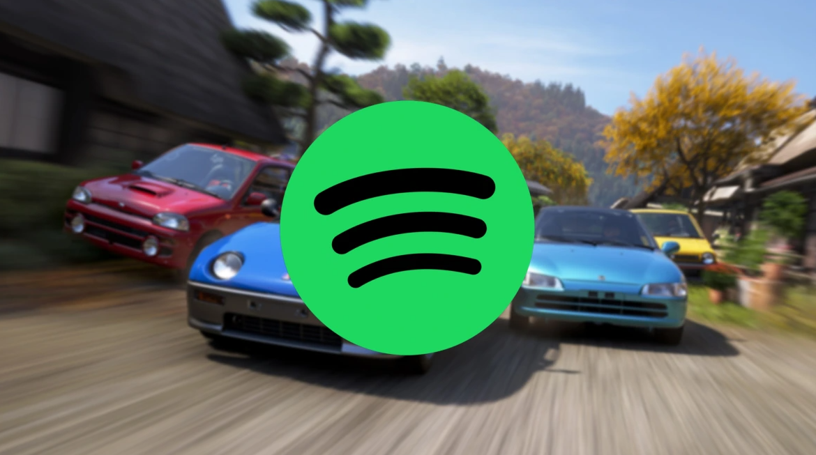 Spotify in Forza Horizon
